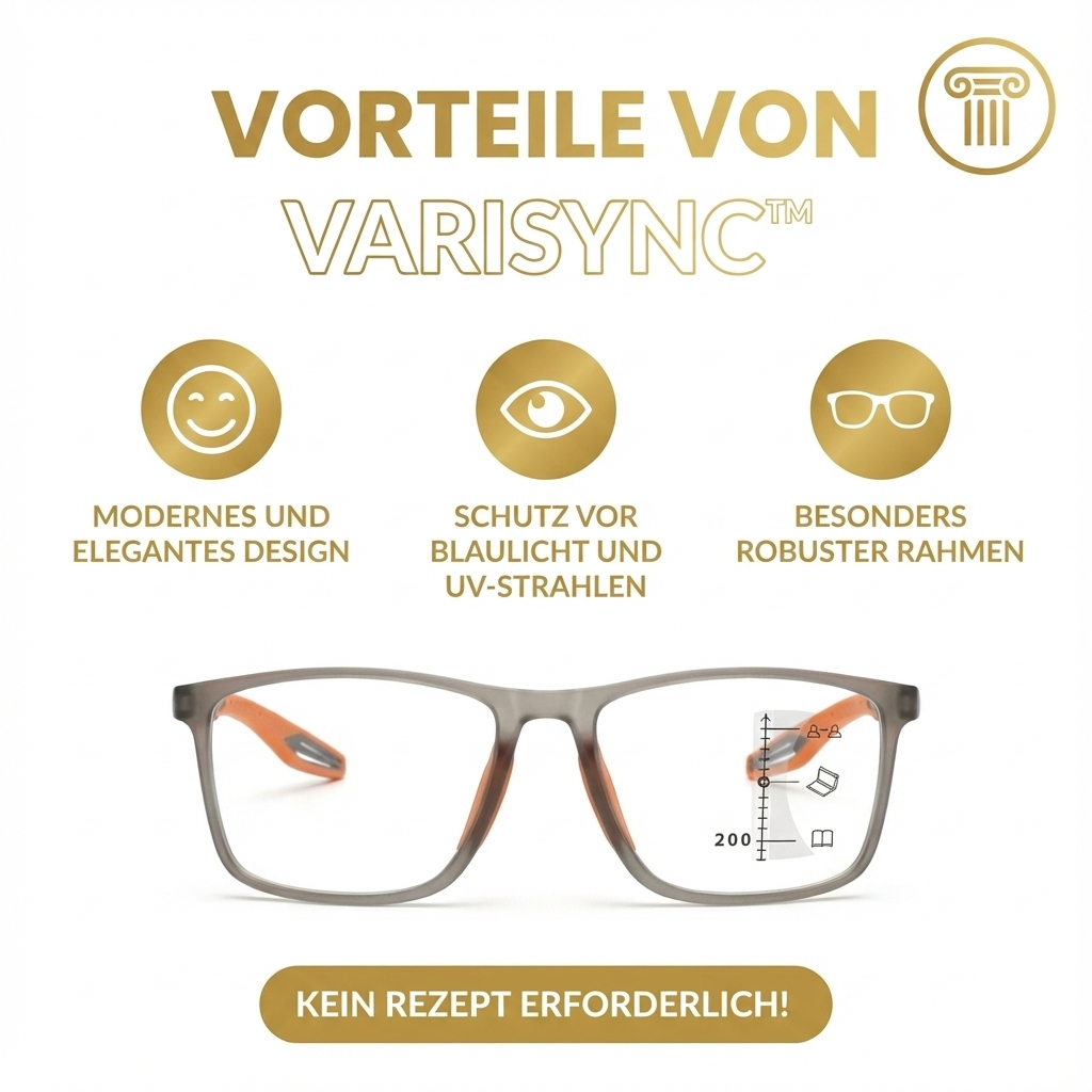 VariSync™ Adaptive Gleitsichtbrille + Gratisgeschenk (Adaptive Technologie)