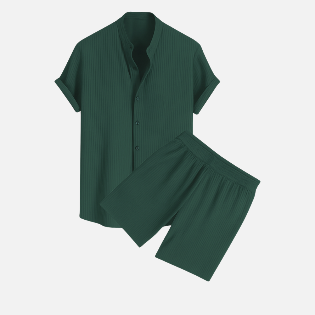 Riviera Summer Shirt & Shorts Set