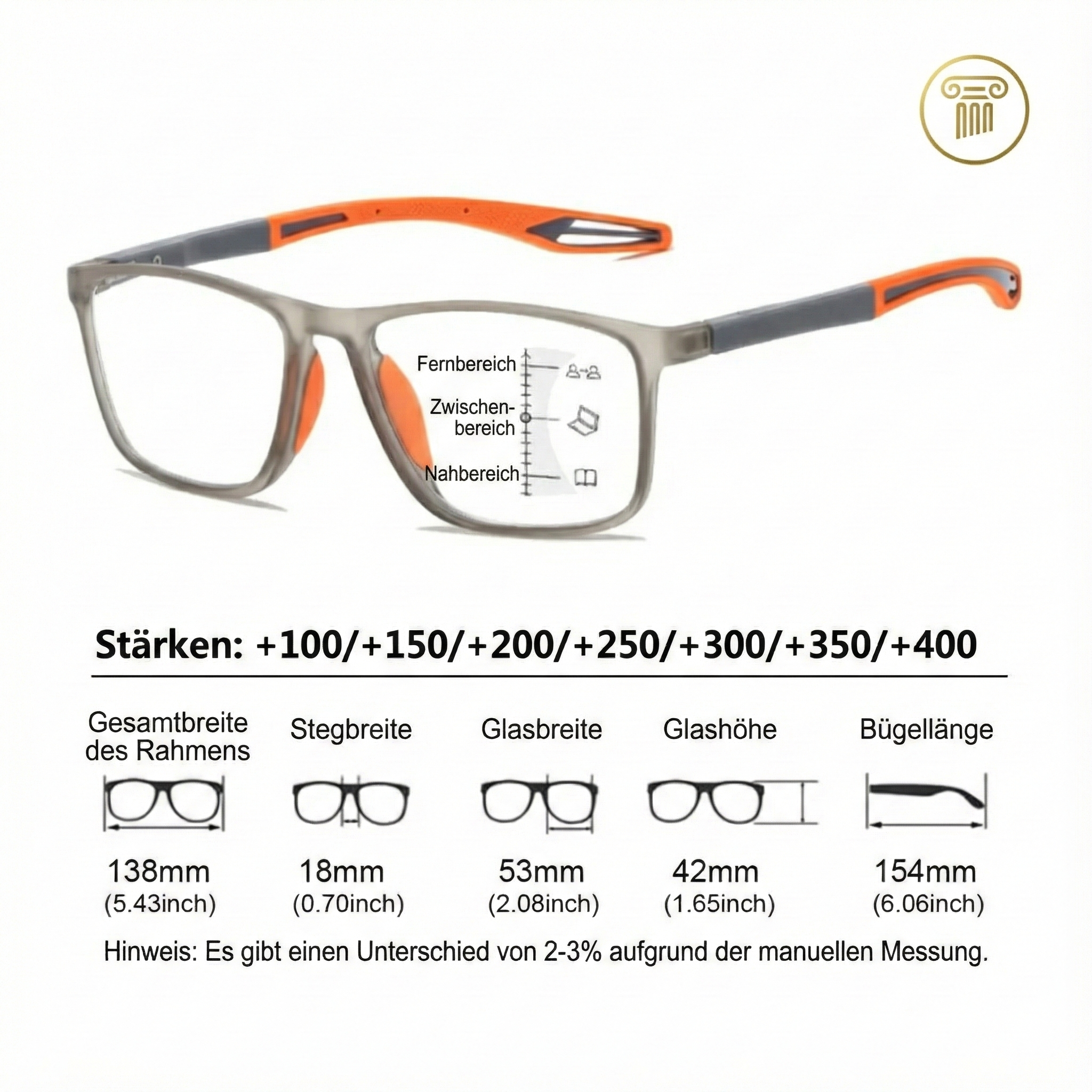 VariSync™ Adaptive Gleitsichtbrille + Gratisgeschenk (Adaptive Technologie)